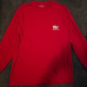 Vineyard Vines Christmas Whale Long Sleeve T-Shirt